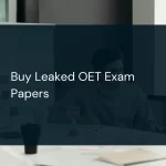 Buy Leaked OET Exam Papers