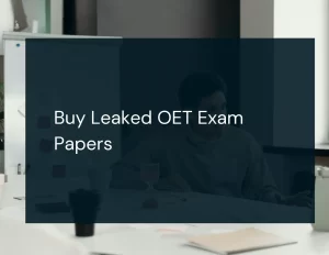 Buy Leaked OET Exam Papers